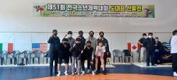 2022학년도 레슬링부 활동사진 사진